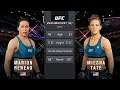 Marion Reneau Vs. Miesha Tate :  UFC 4 Gameplay (Legendary Difficulty) (AI Vs AI) (PS4)