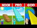 Minecraft NOOB vs PRO vs GOD: NOOB FOUND LONGEST STAIRS! STAIRS TO EARTH?! (Animation)