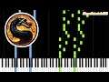 Mortal Kombat Theme Song - Piano Tutorial