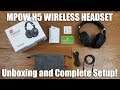 MPOW H5 Wireless Headset Unboxing and Complete Setup