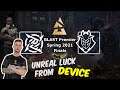 NIP vs G2: Нереальное везение от Device в 1vs3 ситуации, BLAST Premier Spring Final