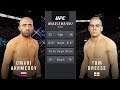 Omari Akhmedov Vs. Tom Breese : UFC 4 Gameplay (Legendary Difficulty) (AI Vs AI) (PS4)