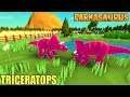 Parkasaurus - HUEVOS DE TRICERATOPS - GAMEPLAY ESPAÑOL #2