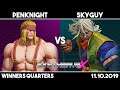 PenKnight (Alex) vs SkyGuy (Zeku) | SFV Winners Quarters | Synthwave X #9