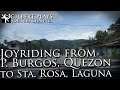 Quezon to Laguna Joyride, I want to try recording it