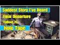 Saddest Story in Fallout 76 Final Departure Holo Tape