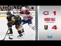 Série 2020-21 3e ronde : Canadiens vs Golden Knights match#1