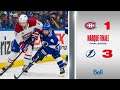 Séries 2020-21 Finale de la coupe Stanley: Canadiens vs lightning match#2