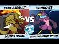 SNS5 RoA - CakeAssault (Forsburn) Vs. AF | Windows (Wrastor) Rivals of Aether Loser's Finals
