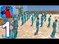 Squid Game Mobile - Gameplay Walkthrough Part 1 Level 1 (Android, iOS)