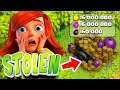 They STOLE 16 MILLION from My account!! "Clash Of Clans"