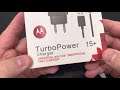 Unboxing | Abrindo a Caixa do Carregador da Motorola com Turbo Power de 30w 3A QuickCharge