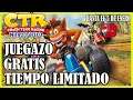 🚀YA !!! GRATIS Crash Team Racing Nitro-Fueled (CTR) en Nintendo Switch JUEGAZO GRATIS 30 al 5 enero