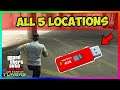 All 5 New Media Stick Locations in GTA 5 Online! (Los Santos Tuners DLC Guide)
