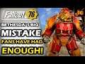 FALLOUT 76 BETHESDA MAKES ANOTHER BIG MISTAKE By Breaking Game Again With Patch 11 & Fans Are Done!