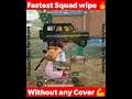 Fastest squad wipe 1v 6 🥴  #shorts