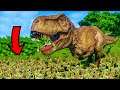 I made a T-REX fight 300+ TINY DINOSAURS! Jurassic World Evolution 2!