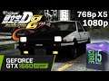 Initial D Arcade Stage 8 Infinity - GTX 1660 Super - Gameplay Benchmark