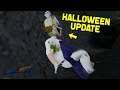 KNOCKING ROD OUT WITH THE PAINTBALL & CRANE PUZZLE! (Ice Scream 1.1 Halloween Update Gameplay)