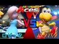Mario Tennis Aces - Rosalina vs Koopa Paratroopa (Tiebreaker)