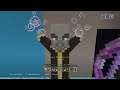 Minecraft medium raid vs 5 iron golem!