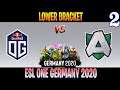 OG vs Alliance Game 2 | Bo3 | Lower Bracket ESL ONE Germany 2020 | DOTA 2 LIVE