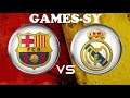 رياا مدريد *برشلونة  ٠-٢PES Football /// Barcelona * Real Madrid 2_0 Fire Summit