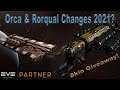 Role/Mechanic Changes to the Orca & Rorqual in 2021? Rupture Partner Skin Giveaway - Eve Online