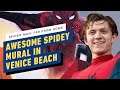 Spider-Man: Far From Home - Collaborative Art Project in Venice Beach