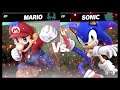 Super Smash Bros Ultimate Amiibo Fights – Request #17590 Mario vs Sonic