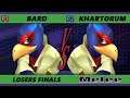 S@X 428 Losers Finals - Khartoum (Falco) Vs. Bard (Falco) Smash Melee - SSBM