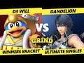 The Grind 153 - D3_Will (Dedede) Vs. Dandelion (Chrom) Smash Ultimate - SSBU