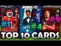 WAY TOO EARLY TOP 10 CARDS GOING INTO Madden 22 Ultimate Team
