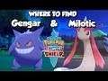 Where to find / catch Milotic and Gengar in Pokemon Sword and Shield