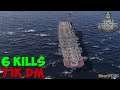 World of WarShips | Weser | 6 KILLS | 71K Damage - Replay Gameplay 1080p 60 fps
