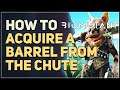 Acquire a barrel from the chute Biomutant (Explosive Barrels)
