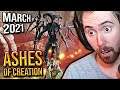 Asmongold Reacts to Ashes of Creation Dev Update (March) | NEW MMORPG 2021