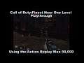 Call of Duty: Finest Hour One Level Playthrough using the Ps2 Action Replay Max 50,000 :D