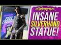 Cyberpunk 2077 - PUREARTS Johnny Silverhand Statue Overview!
