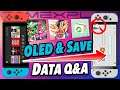 DON'T PEEL YOUR OLED + Will Pokémon & Splatoon 2 Save Data Transfer to Switch OLED? (& More Qs!)