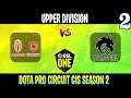 ESL One DPC CIS | ASM Gambit vs TSpirit Game 2 | Bo3 | Upper Division | DOTA 2 LIVE