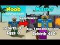 I Collected 1 Billion Eggs! Reached 450 Rebirth! Best Player! - Egg Simulator