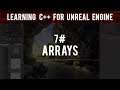 Learning C++ For Unreal Engine: Arrays