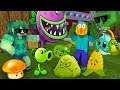 Monster School : PLANTS VS ZOMBIES CHALLENGE - Minecraft Animation
