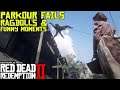 Red Dead Redemption 2 Parkour Fails, Epic Ragdolls, Fights & Funny Moments