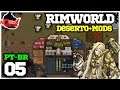 Rimworld+Deserto Com Mods #05 "Primeira Gravidez" Gameplay em Português PT-BR
