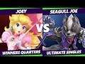 Smash Ultimate Tournament - Seagull Joe (Wolf) Vs. joey (Peach) - S@X 309 SSBU Winners Quarters