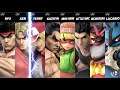 Super Smash Bros. Ultimate - Ryu/Ken/Terry/Kazuya/Min Min/Little Mac/Incineroar/Lucario (Lv. 9 CPU)