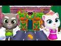 Talking Tom Gold Run - TALKING TOM in LOST CITY WORLD Gameplay Review #2