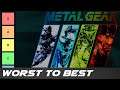 Worst To Best: Metal Gear Games (Tier List)